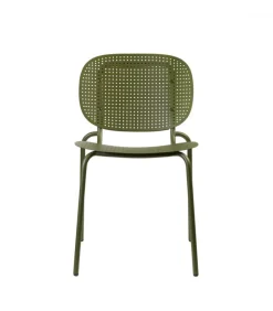 Sedia Si-Si Dots 2505, Realizzata Interamente In Acciaio Zincato E Verniciato Per L'Outdoor.