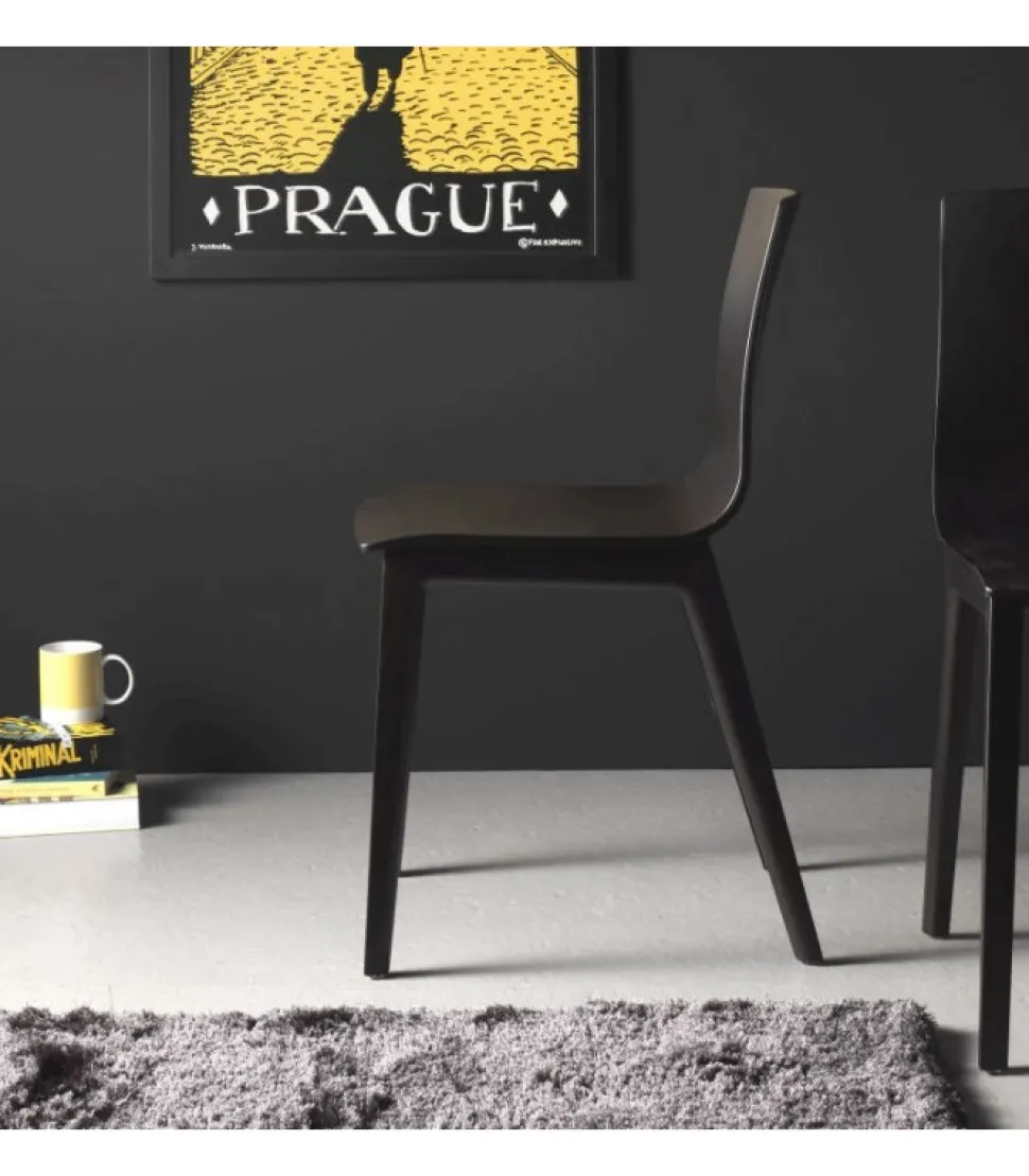 Sedia Smilla 2840, Prodotta In Italia Con Materiali Italiani Da Scab.