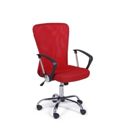 Sedia Ufficio C-Br Brisbane Rosso