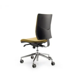 Sedia Ufficio Spice: Elegante, Schienale Imbottito, Girevole E Regolabile, Made In Italy