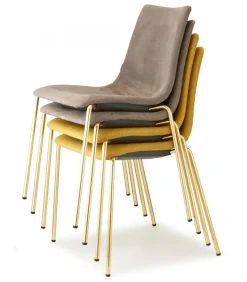 Sedia Zebra Pop 2640 Di Scab, 100% Made In Italy E Con Certificazione Catas.