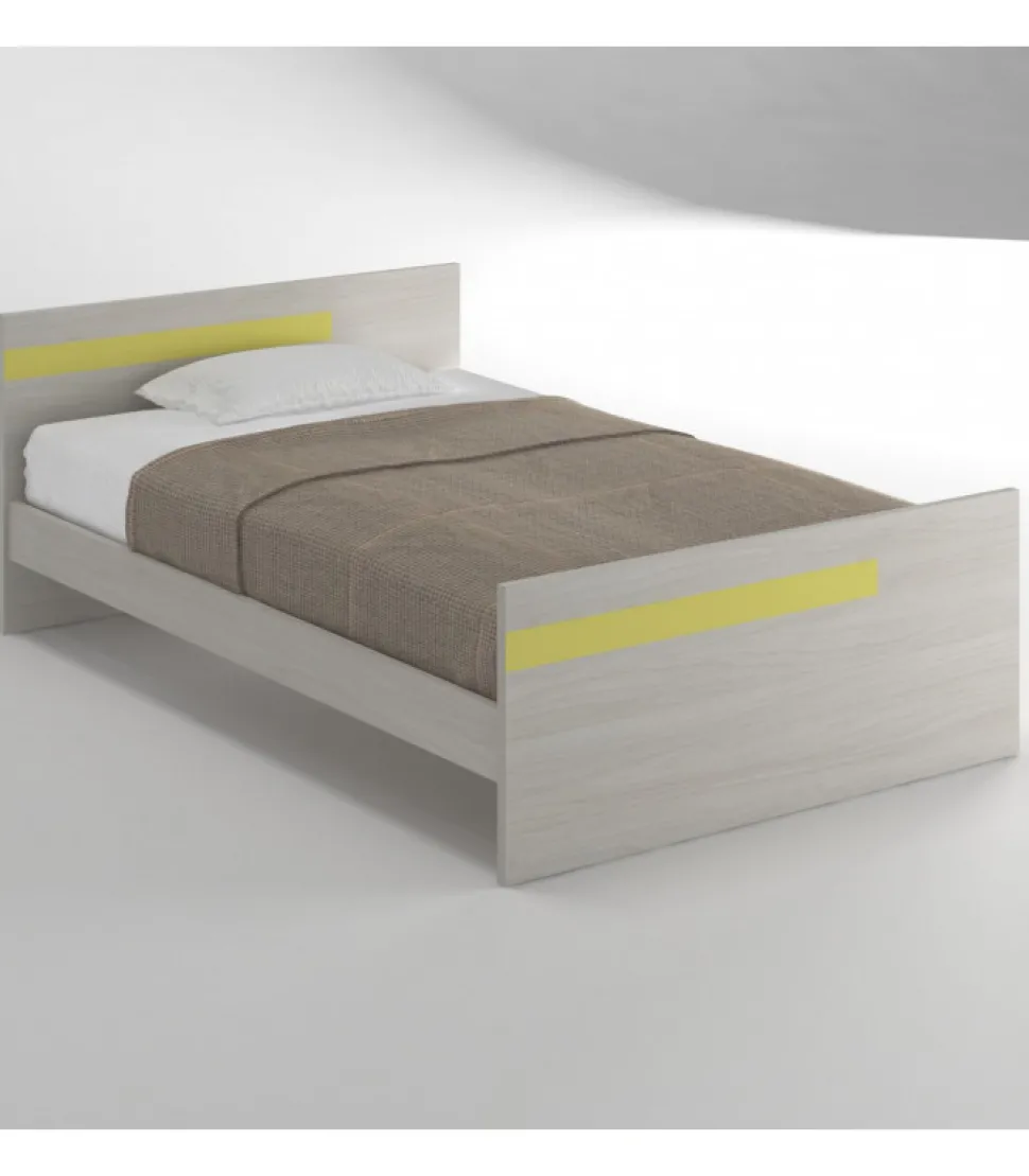 Semplice Con Pediera, Letto Da Una Piazza E Mezzo Per Cameretta