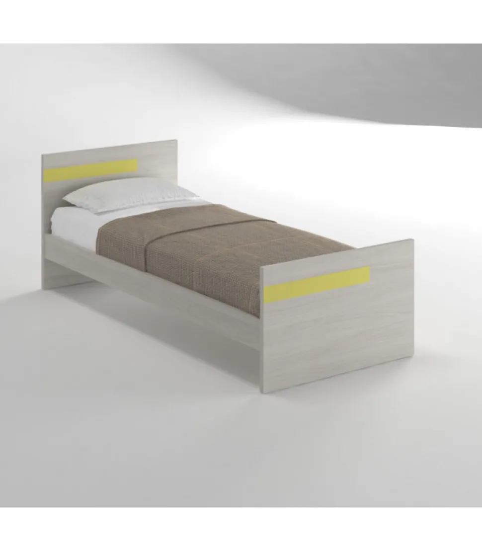 Semplice Con Pediera, Letto Singolo Per Cameretta