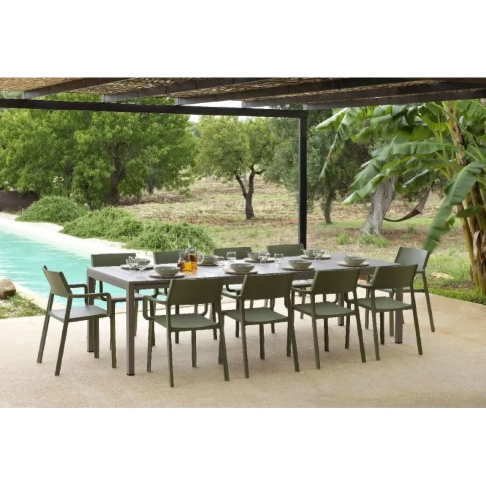 Set Da Giardino Composto Da Tavolo Allungabile E Sedie