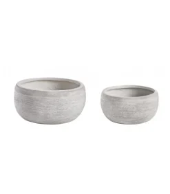 Set Di 2 Vasi Modello Graffiti Ciotola