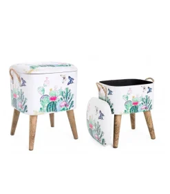 Set2 Sgabello Contenitore Forestis B22