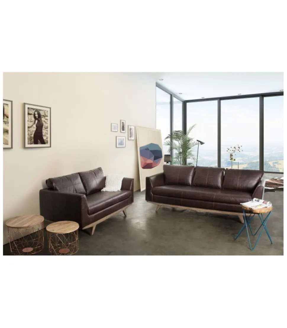 Set2 Tavolino Contenitore Intreccio Rame