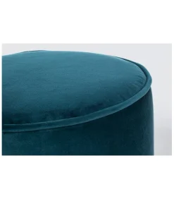 Set2 Tavolino-Pouf Annika Blu Pavone