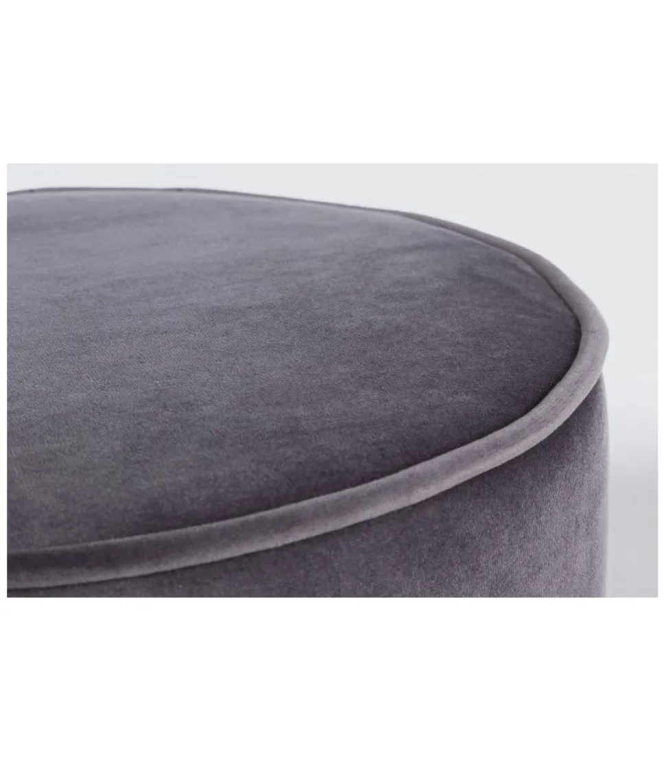 Set2 Tavolino-Pouf Annika Grigio Scuro