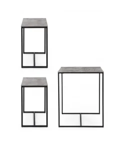 Set Tavolo + 2 Sgabelli Amira Oxi