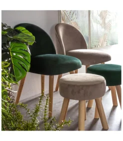 Sgabello Adeline Tortora