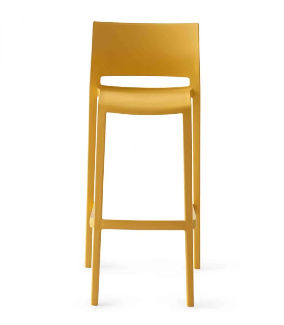 Sgabello Bakhita St Con Appoggiapiedi.