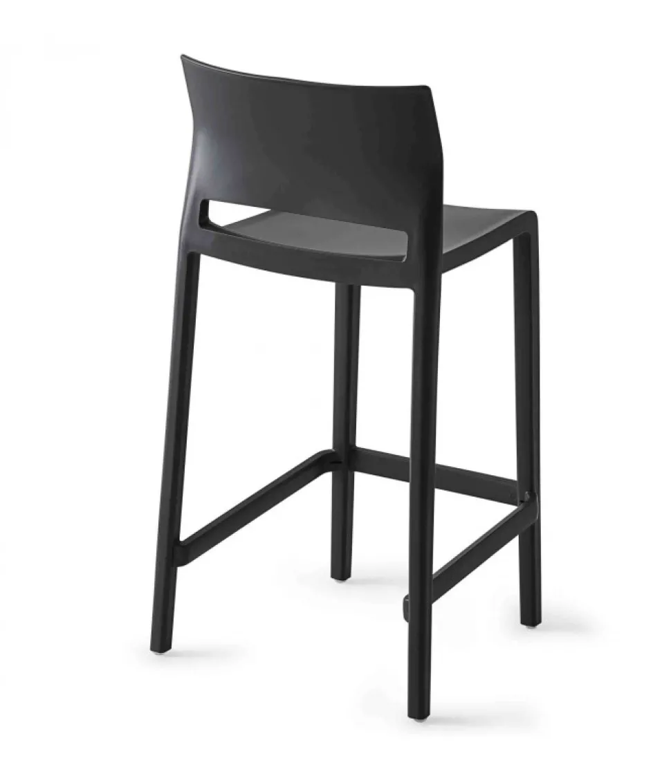 Sgabello Bakhita St Con Appoggiapiedi.