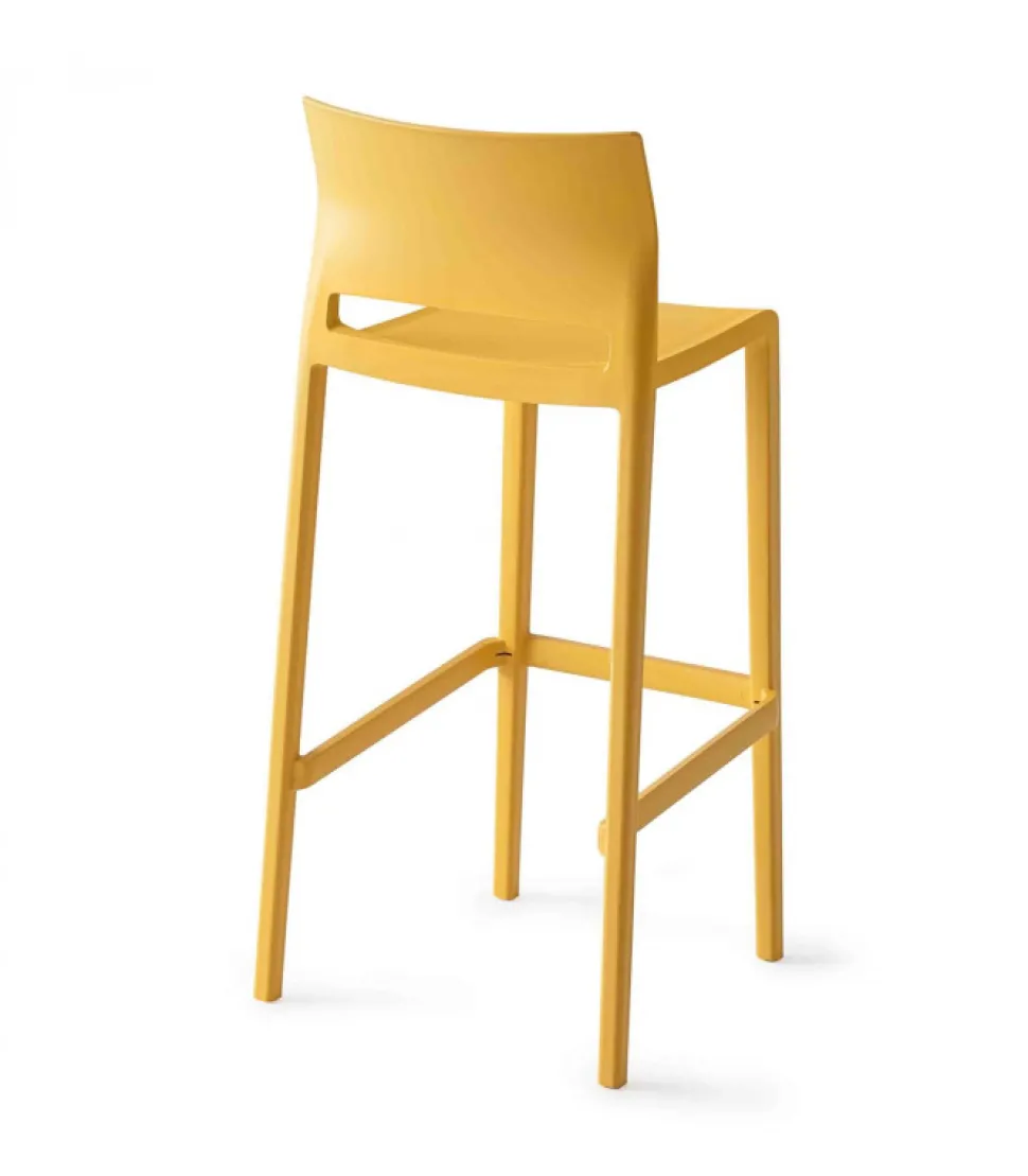 Sgabello Bakhita St Con Appoggiapiedi.