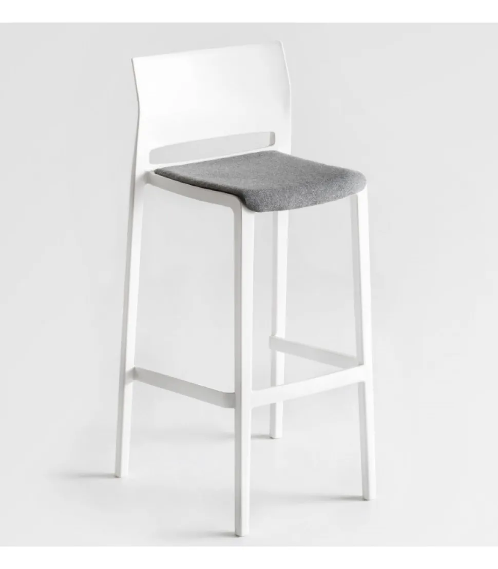 Sgabello Bakhita St Con Appoggiapiedi.