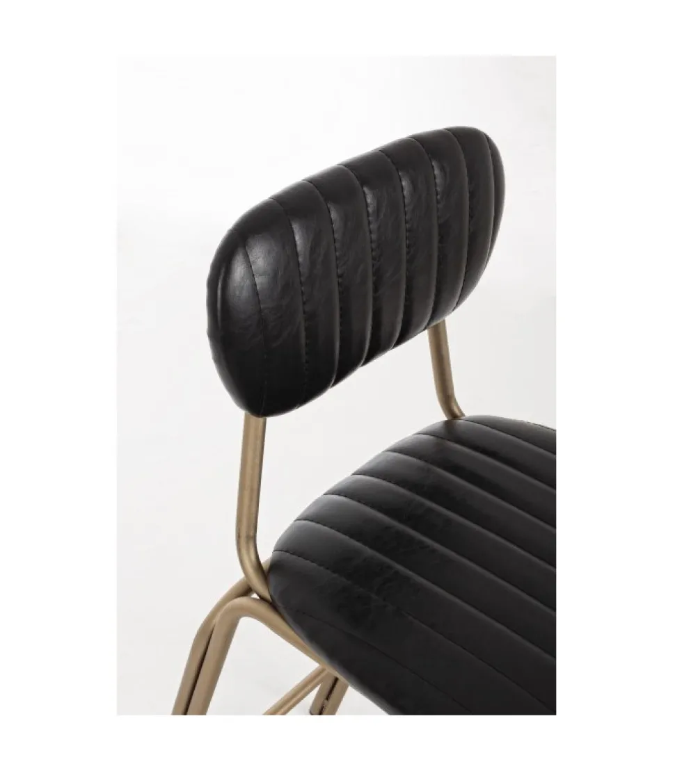 Sgabello Bar Addy Nero