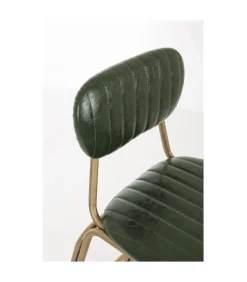 Sgabello Bar Addy Verde Scuro