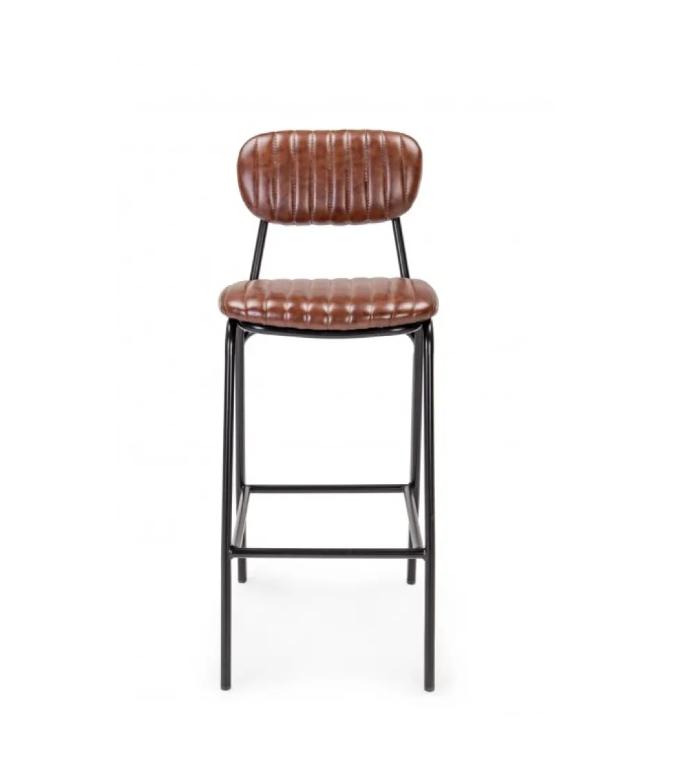 Sgabello Bar Debbie Arancio Sc Vintage