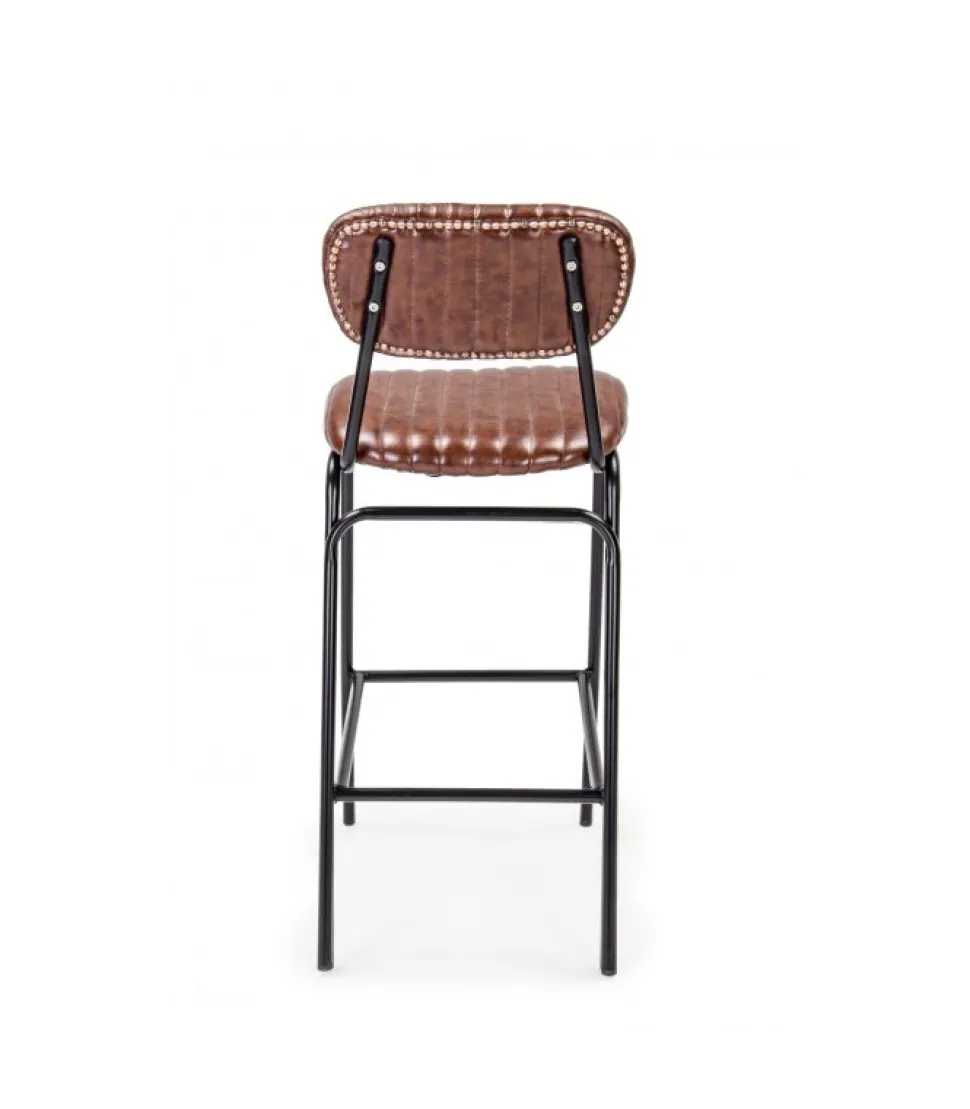 Sgabello Bar Debbie Arancio Sc Vintage