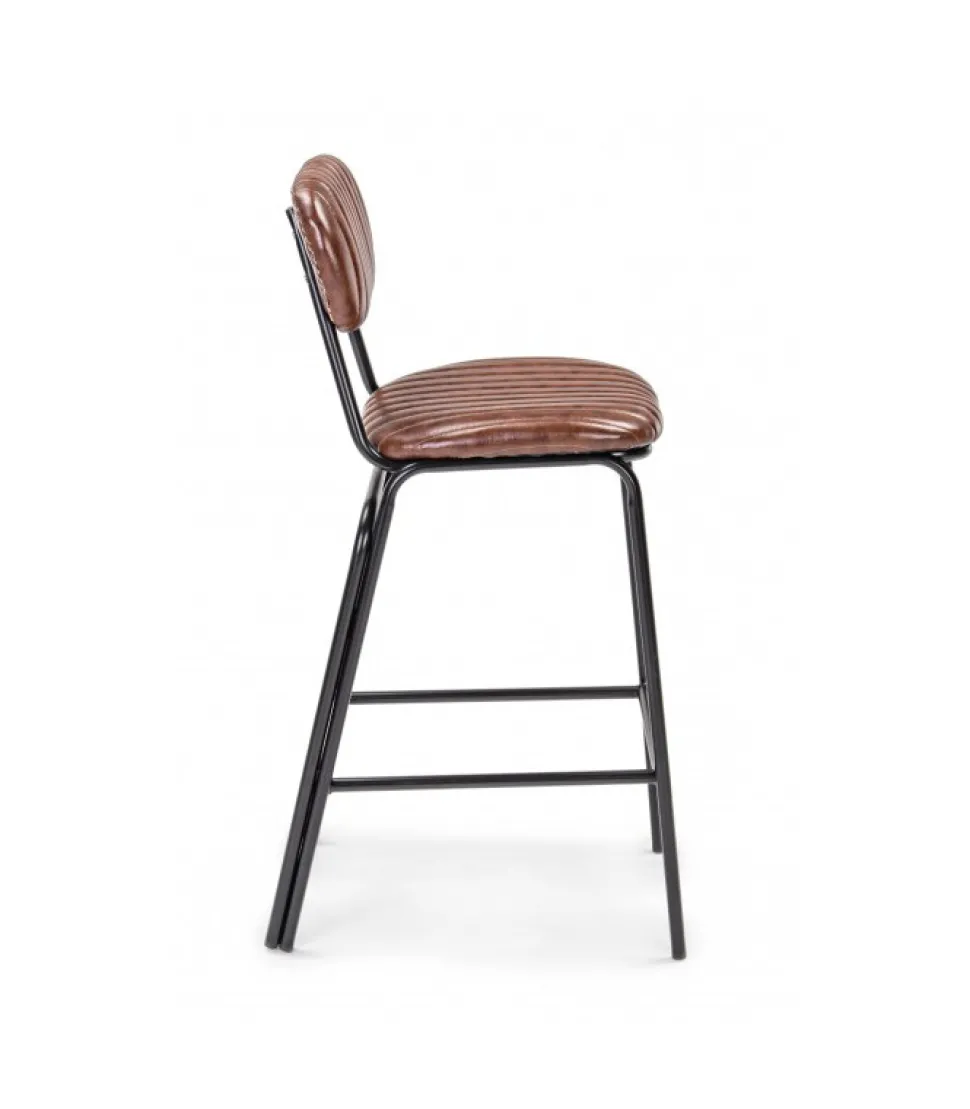 Sgabello Bar Debbie Arancio Sc Vintage