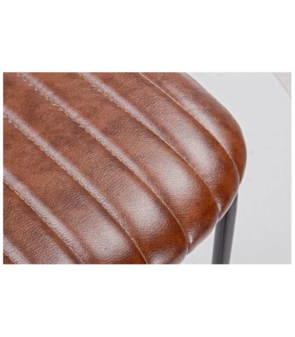 Sgabello Bar Debbie Arancio Sc Vintage