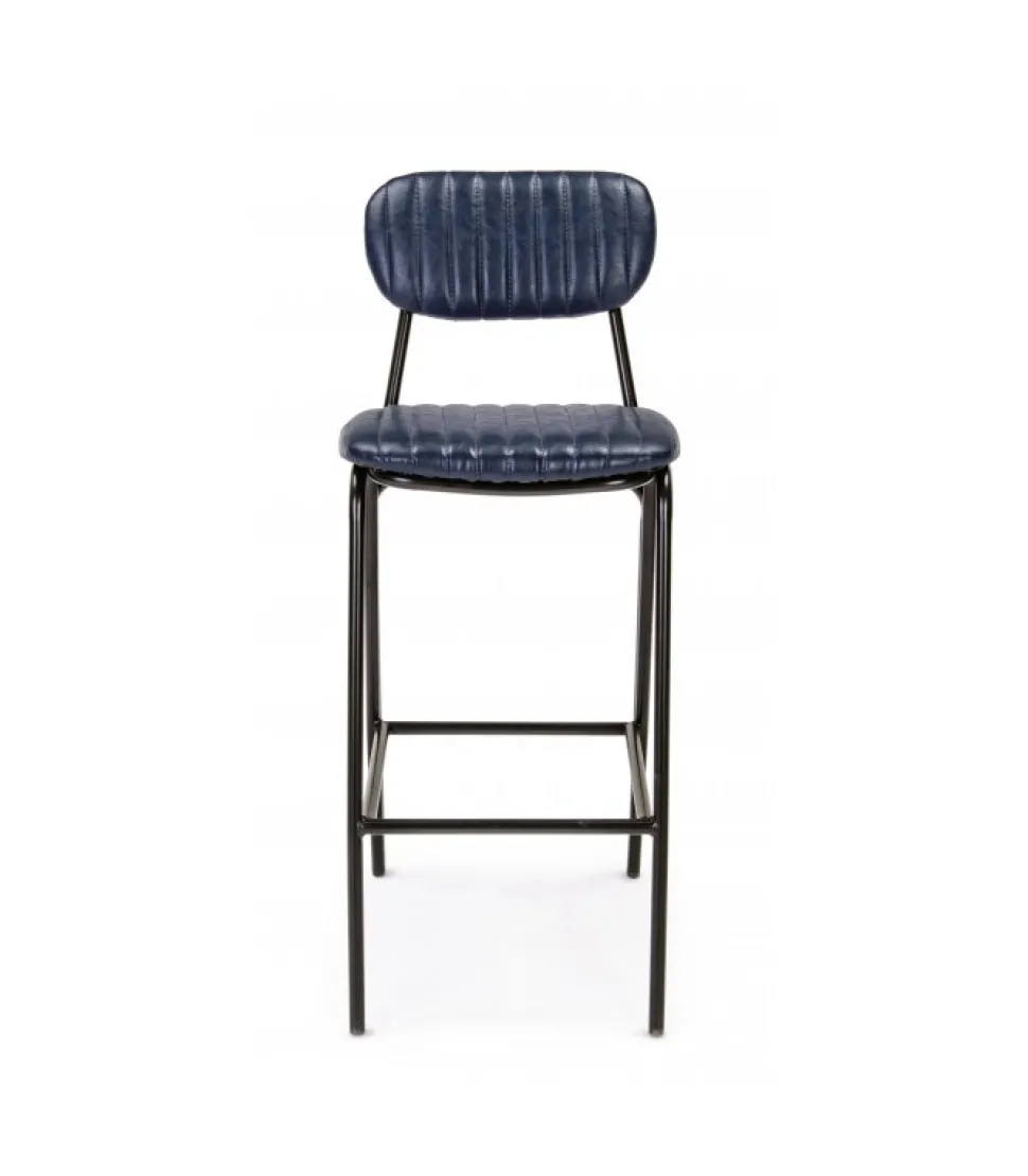 Sgabello Bar Debbie Blu Vintage