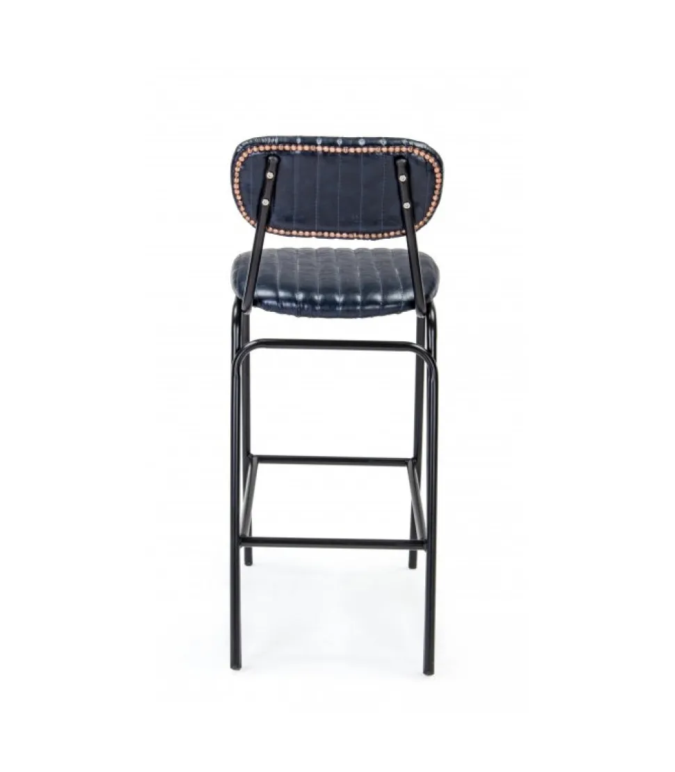Sgabello Bar Debbie Blu Vintage