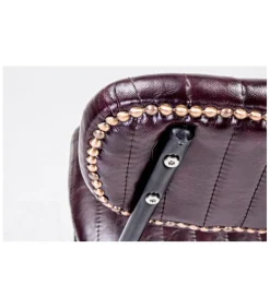 Sgabello Bar Debbie Bordeaux Vintage