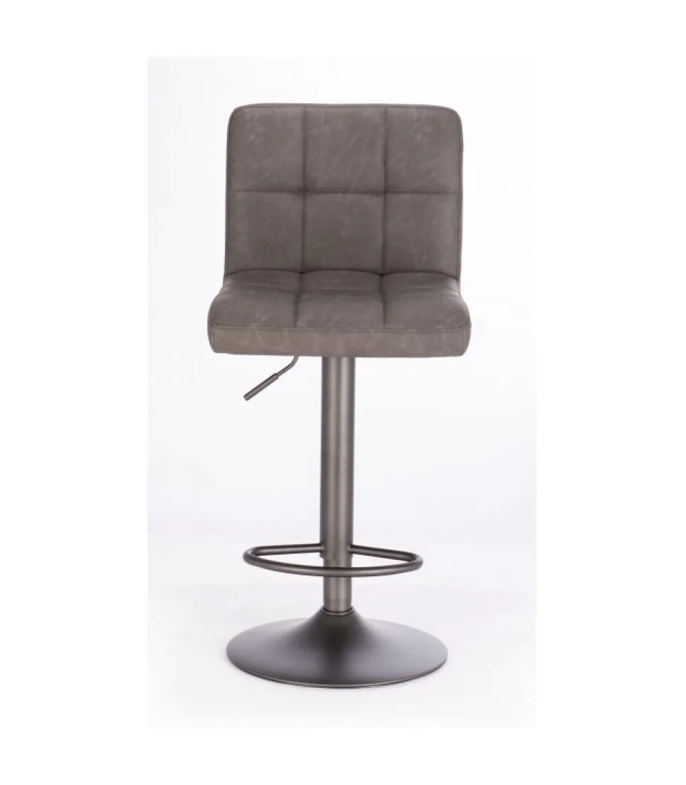 Sgabello Bar Greyson Grigio Scuro Vint