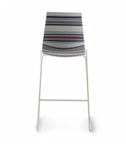 Sgabello Con Scocca Multicolore.