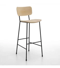 Sgabello Disponibile In Legno Ed Imbottito