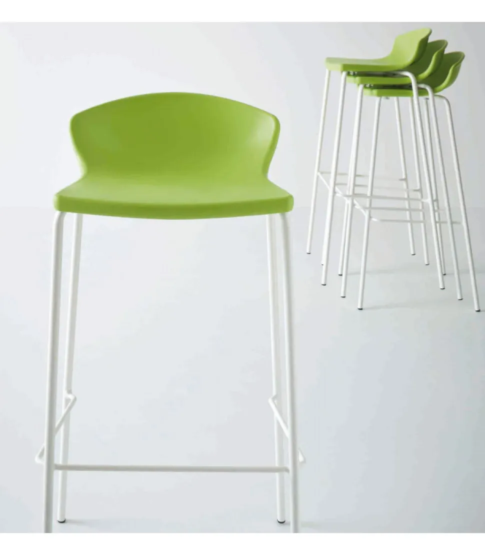 Sgabello Easy Con Appoggiapiedi.