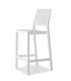 Sgabello Emi Di Scab, In Tecnopolimero Rinforzato In Fibra Di Vetro Per L'Outdoor.