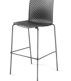 Sgabello Fuller Sto Impilabile Con Appoggiapiedi.