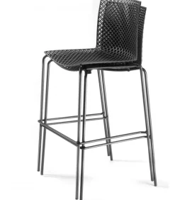 Sgabello Fuller Sto Impilabile Con Appoggiapiedi.