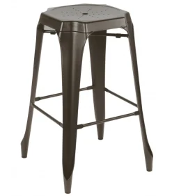 Sgabello Gordon In Metallo