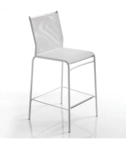 Sgabello In Metallo Verniciato