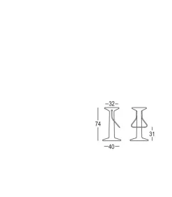 Sgabello In Polietilene Per L'Outdoor, Certificato Da Catas Come Conforme E Resistente.