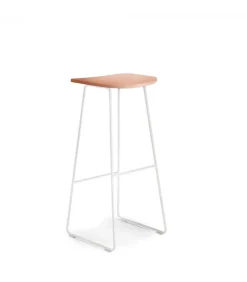 Sgabello In Tondino Di Acciaio Colorato