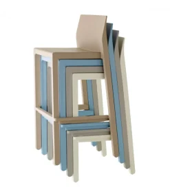 Sgabello Kate 2344 H75 Di Scab, Realizzato In Italia In Tecnopolimero Rinforzato In Fibra Di Vetro.