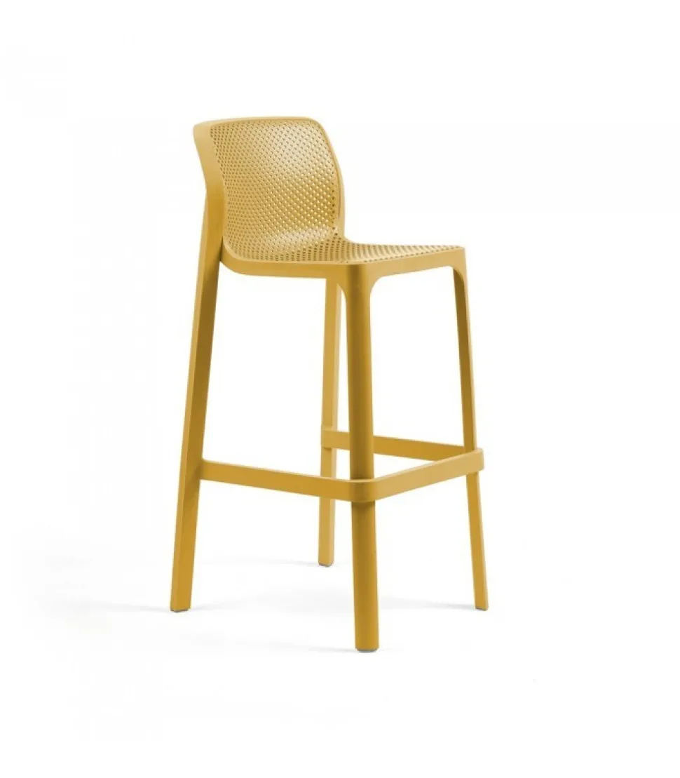 Sgabello Net Stool Colorato Adatto Per Interni Ed Esterni
