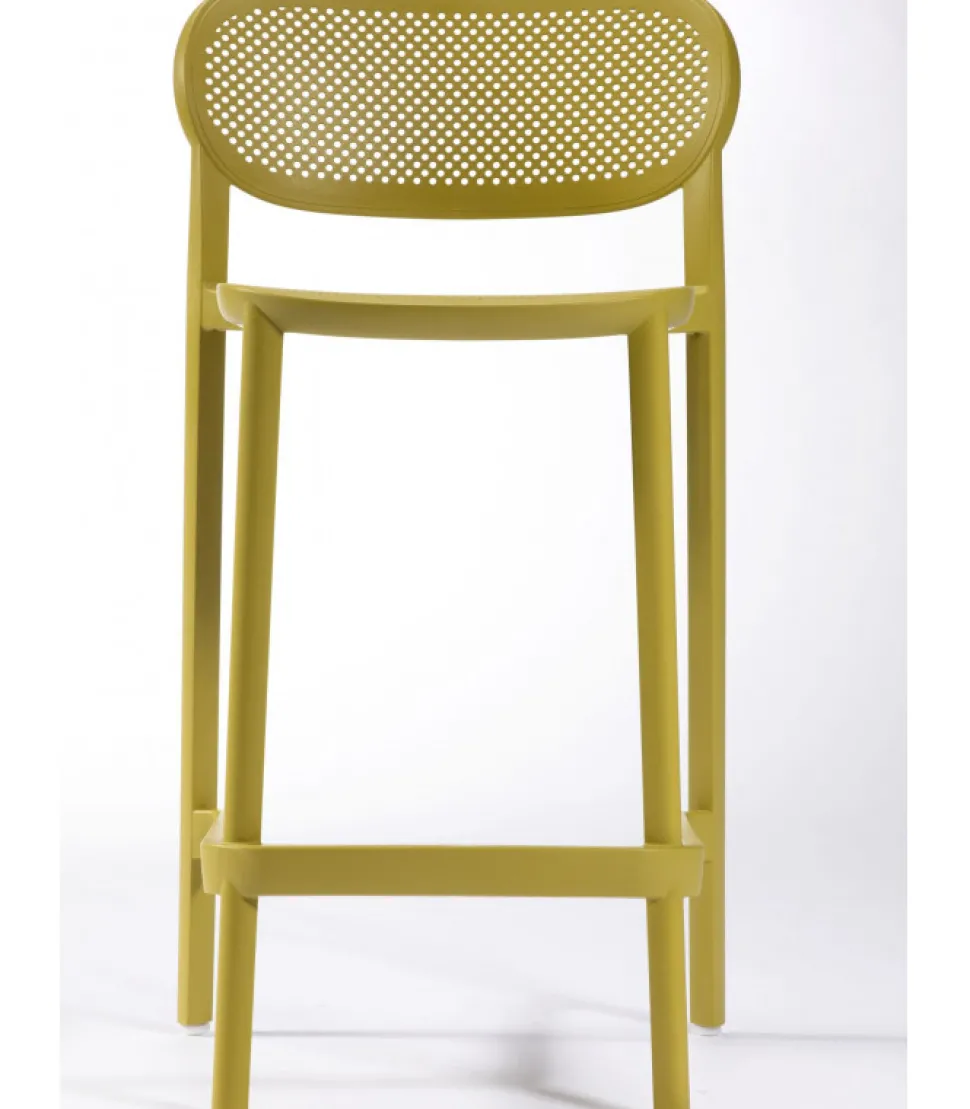 Sgabello Nuta St Con Appoggiapiedi.