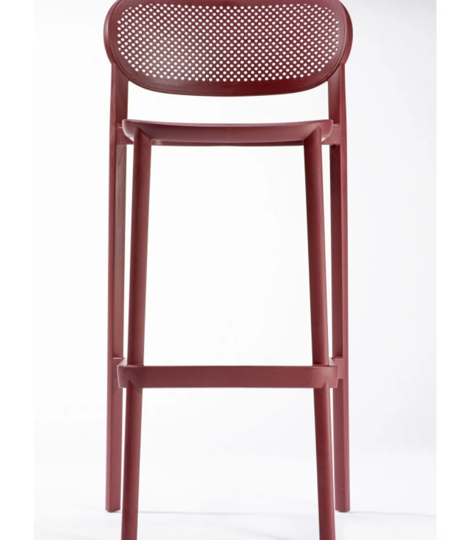 Sgabello Nuta St Con Appoggiapiedi.