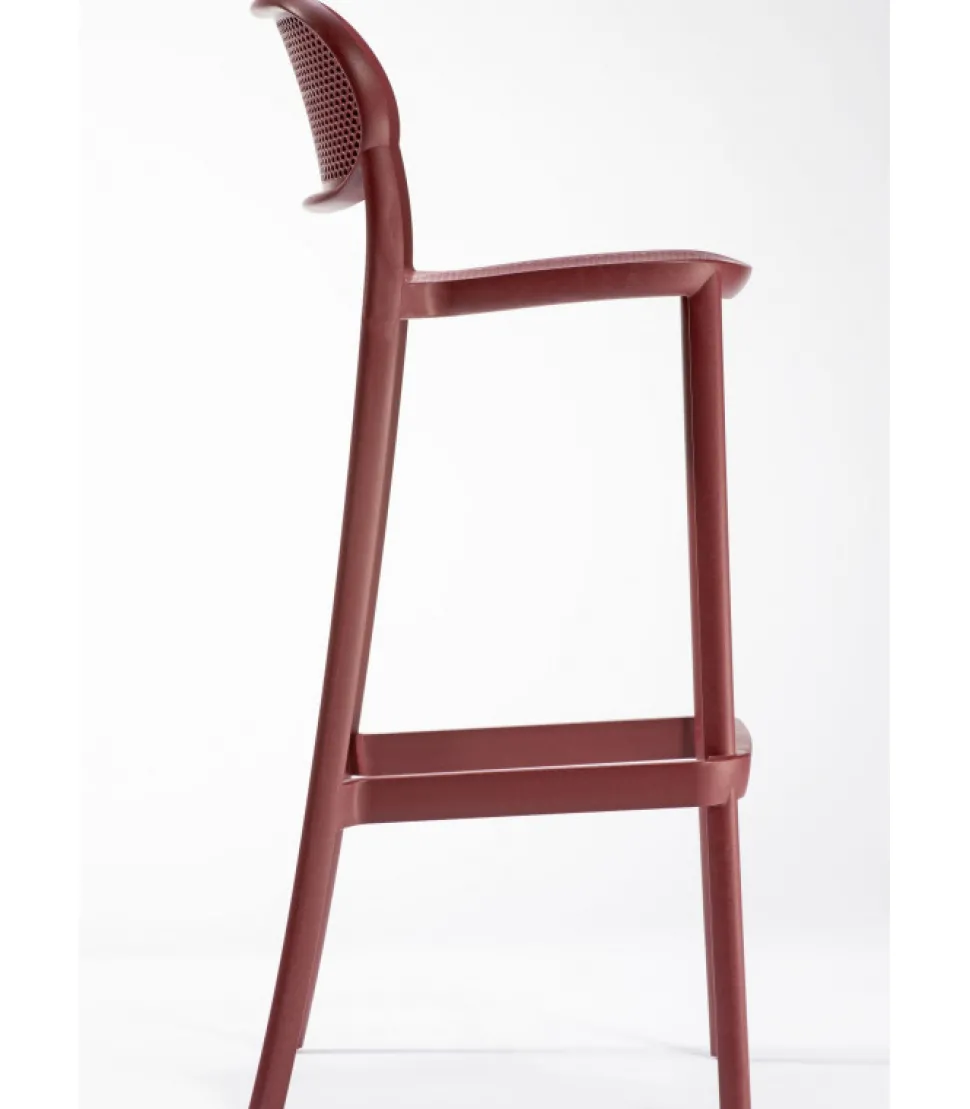 Sgabello Nuta St Con Appoggiapiedi.