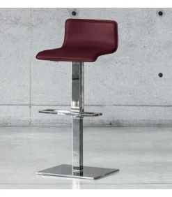 Sgabello Regolabile Campus Air, Base Cromata Piatto Quadro