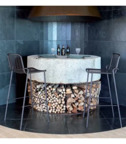 Sgabello Roma Sg, Disponibile Con Cuscino Per La Seduta.