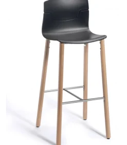 Sgabello Slot Fill Bl Con Scocca In Tecnopolimero.