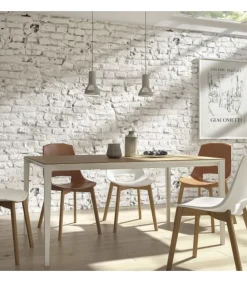 Sistema Tavolo Fusion Disponibile In Moltissime Finiture E Misure