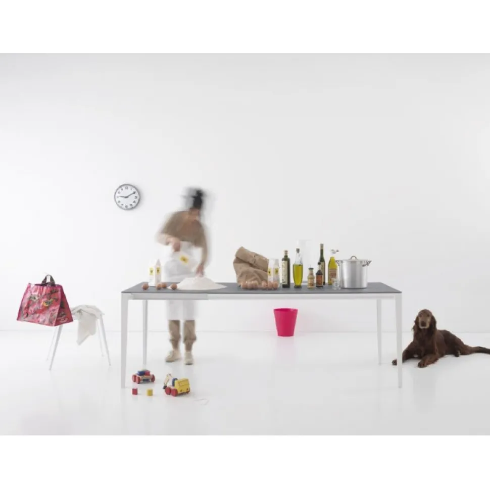 Sistema Tavolo Fusion Disponibile In Moltissime Finiture E Misure