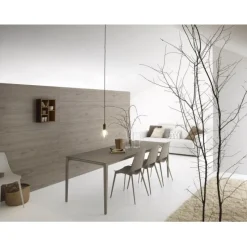 Sistema Tavolo Fusion Disponibile In Moltissime Finiture E Misure